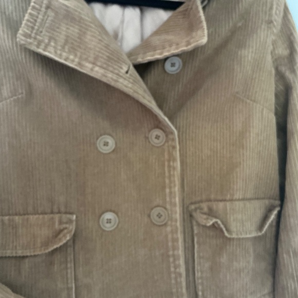 Y2K Women’s Gap Brown Corduroy chore jacket Size M - Picture 3 of 4